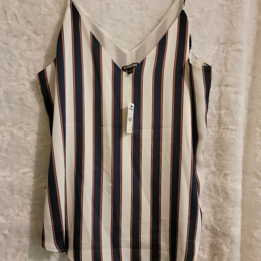 Express striped tank